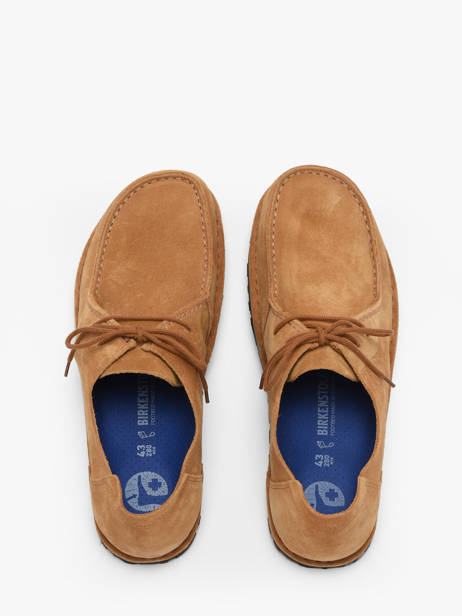 Derby Shoes In Leather Birkenstock Brown men 1031546 other view 3