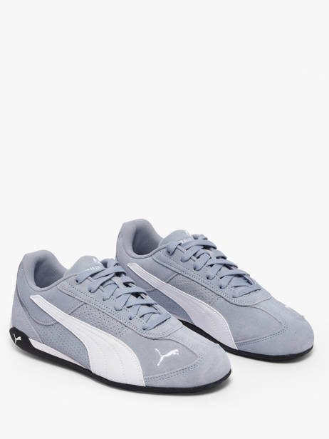 Sneakers In Leather Puma Gray women 40509707 other view 1
