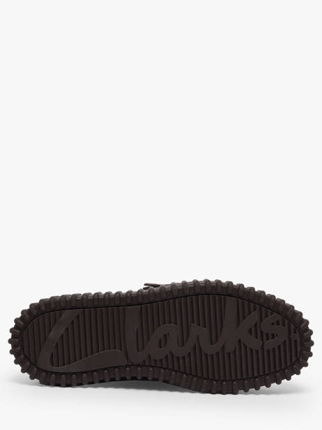 Platform Derby Shoes In Leather Clarks Brown women 26186666 other view 4