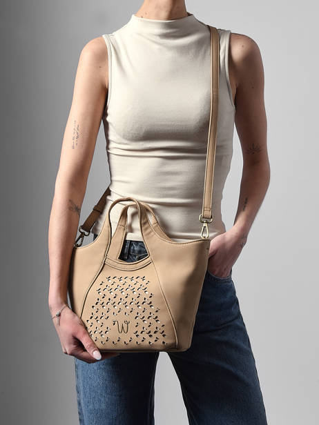 Crossbody Bag Zamia Woomen Beige zamia WZAM06 other view 2