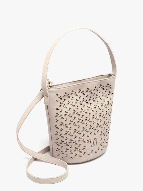 Sac Bandoulière Zamia Woomen Beige zamia WZAM01 vue secondaire 3