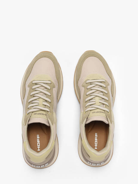 Sneakers In Leather Hoff Green men 12602006 other view 3