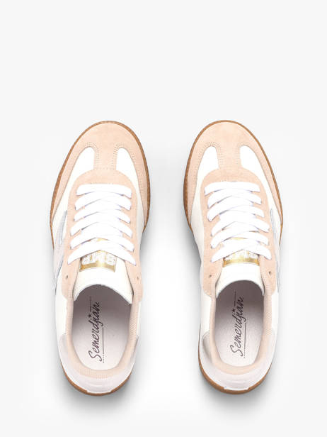 Sneakers Emily In Leather Semerdjian White women EMILY312 other view 3