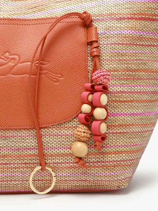 Longchamp Le panier pliage rainbow Hobo bag White