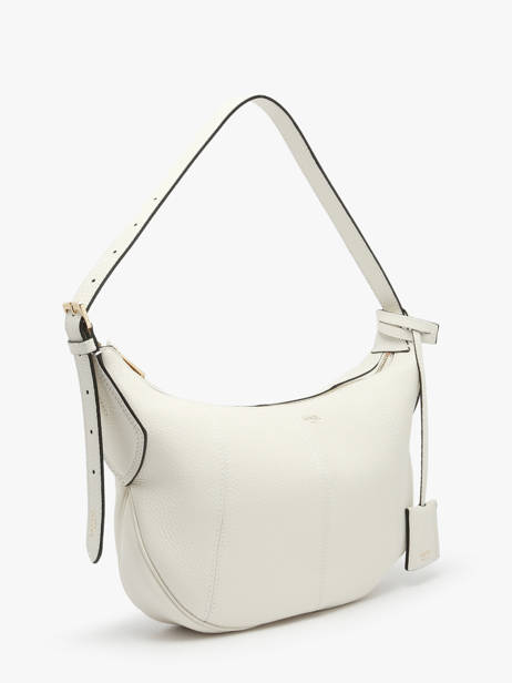 Medium Leather Victoire Hobo Bag Lancel White victoire A13993 other view 2