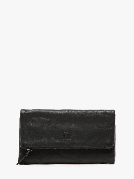 Wallet Leather Biba Black wallet TOT2L
