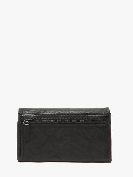 Wallet Leather Biba Black wallet TOT2L other view 2