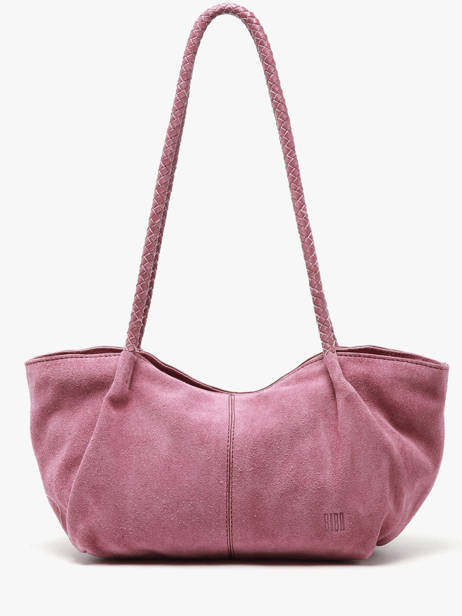 Shoulder Bag Leather Biba Pink leather SOR4L