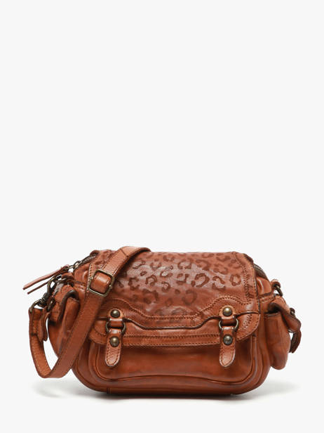 Shoulder Bag Heritage Leather Biba Brown heritage GAD4L