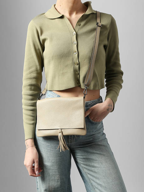 Crossbody Bag Caviar Leather Milano Beige caviar CA22112 other view 1