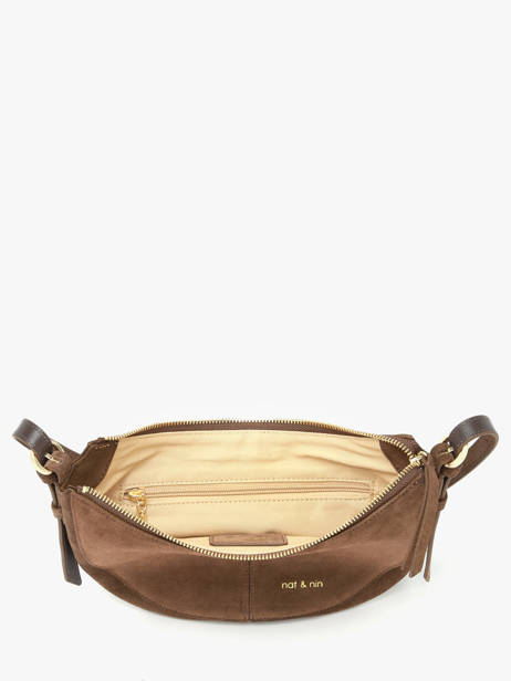Shoulder Bag Vintage Nat et nin Brown vintage MINRODEO other view 3