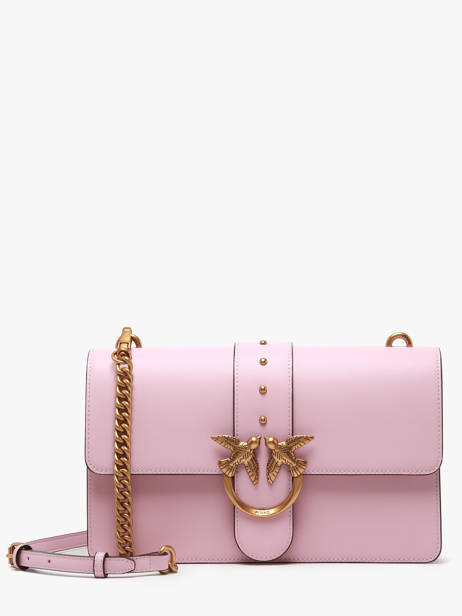Crossbody Bag Love Bag Icon Pinko Pink love bag icon AF1