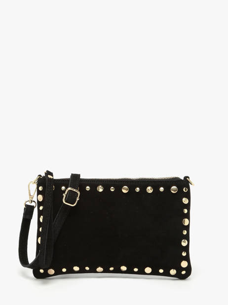 Shoulder Bag Velvet Milano Black velvet VE24111O