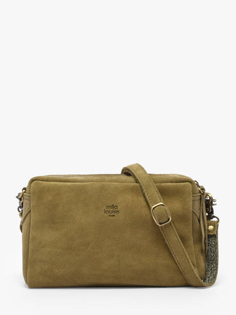 Shoulder Bag Vintage Leather Mila louise Silver vintage 23673V other view 4