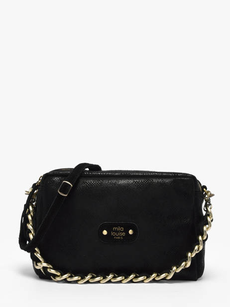 Shoulder Bag Pg2 Mila louise Black pg2 23673PG2