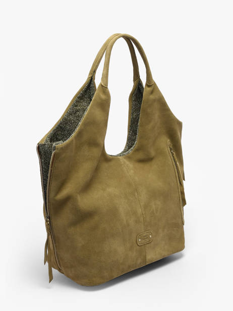 Shoulder Bag Vintage Leather Mila louise Silver vintage 23030V other view 2