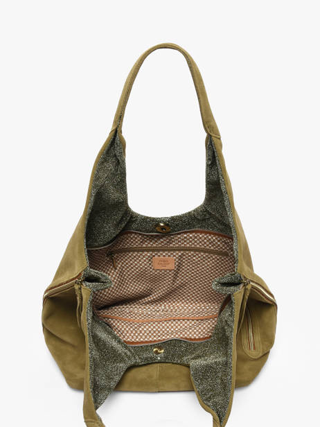 Shoulder Bag Vintage Leather Mila louise Silver vintage 23030V other view 3