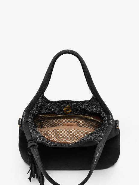 Crossbody Bag Vintage Leather Mila louise Black vintage 23059V other view 3