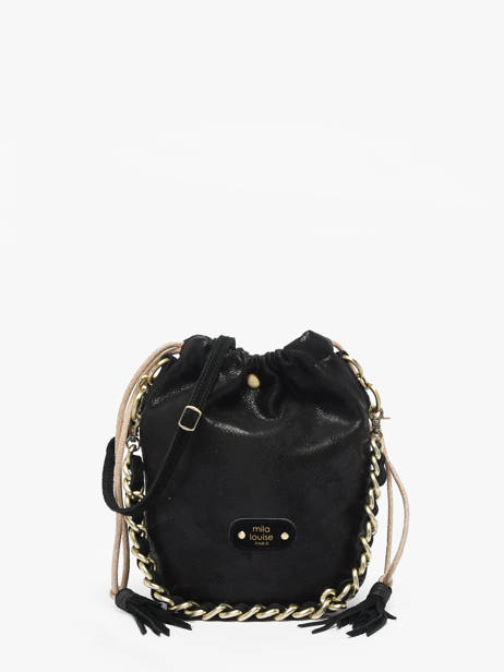Crossbody Bag Pg2 Mila louise Black pg2 23056PG2