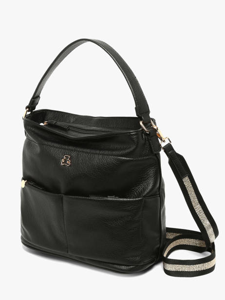 Shoulder Bag Soft Lulu castagnette Black soft AISSAM other view 2