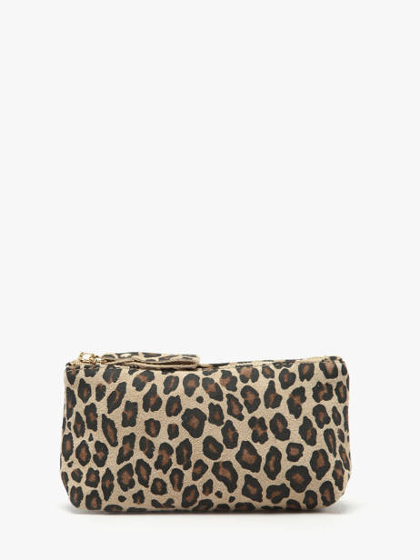 Pouch Velvet Leopardo Leather Milano Multicolor velvet leopardo VL22114