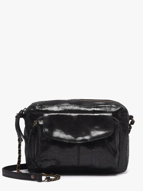 Shoulder Bag Naina Leather Pieces Black naina 17087872
