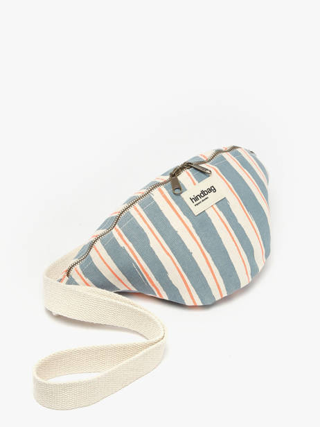 Sac Banane Olivia Rayures Hindbag Bleu rayures RA vue secondaire 2