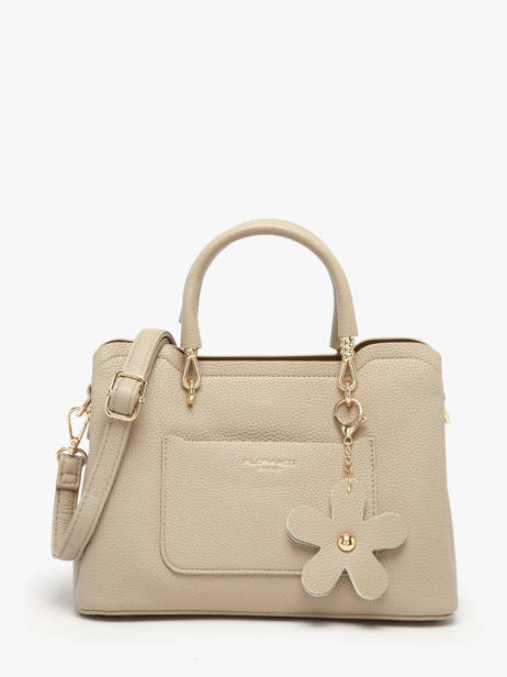 Shoulder Bag Grained Miniprix Beige grained H6931