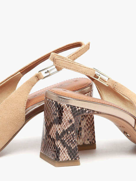 Pumps In Leather Tamaris Beige women 46 other view 2