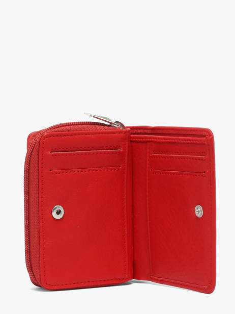 Coin Purse Ange Leather Arthur & aston Red ange 161 other view 3