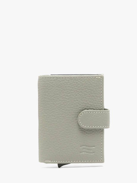 Wallet Caviar Leather Crinkles Green caviar 14600