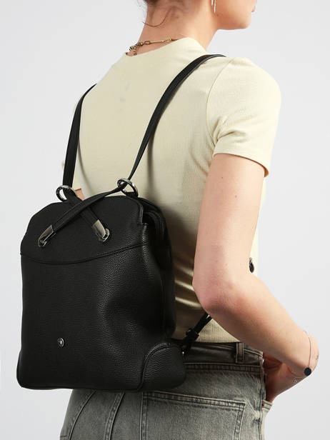 Backpack Hexagona Black maya 2120285 other view 1