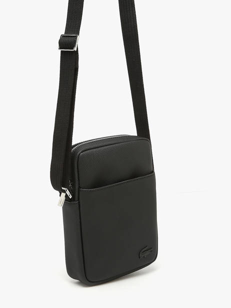 Crossbody Bag Lacoste Black men's classic NH4422HC other view 1