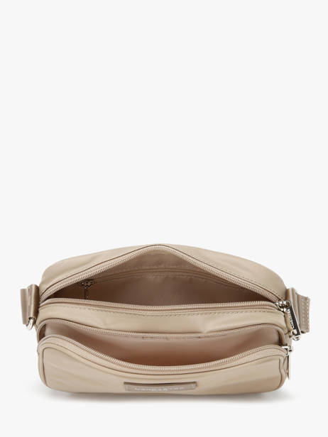 Shoulder Bag Basic Vita Nylon Lancaster Beige basic vita 76 other view 2