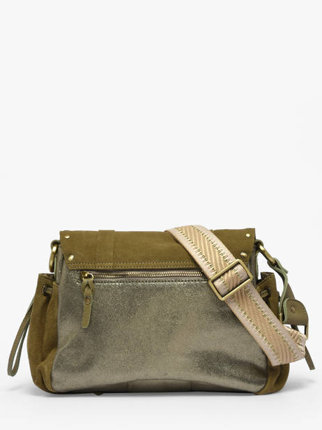 Shoulder Bag Vintage Leather Mila louise Silver vintage 3861XVC other view 4