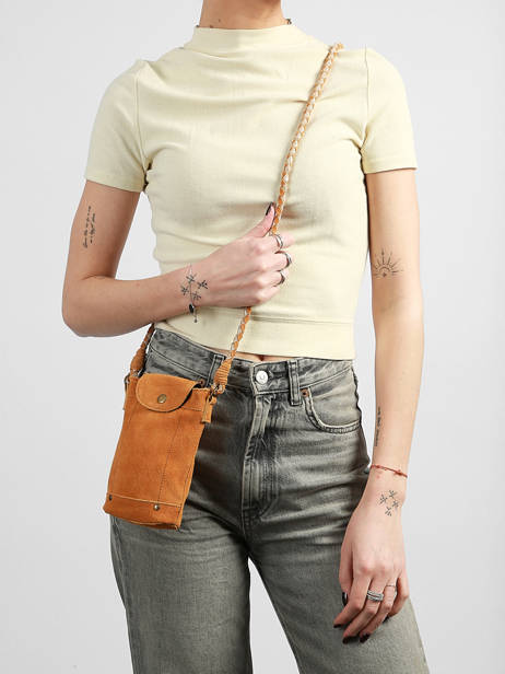 Shoulder Bag Brianna Leather Pieces Brown brianna 17163616 other view 1