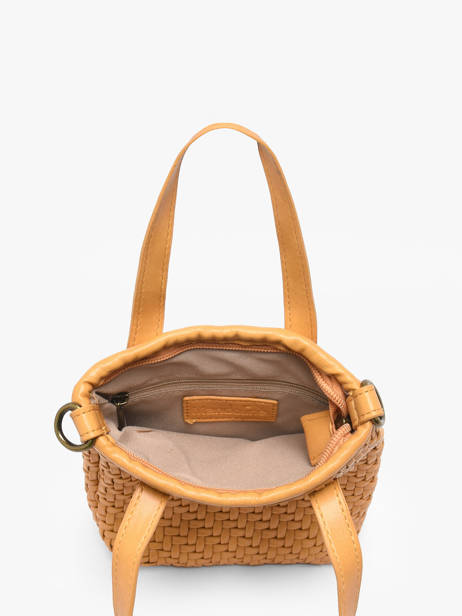 Crossbody Bag Tresse Miniprix Yellow tresse 6683 other view 2