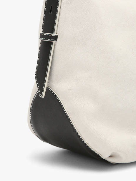 Suede Leather Carrie Shoulder Bag Nathan baume Beige vogue 1 other view 3