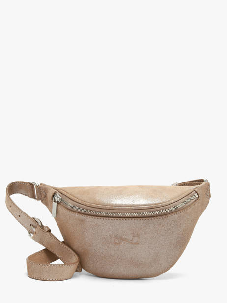 Leather Small Derby Glitter Belt Bag Nathan baume Brown n city 25GT