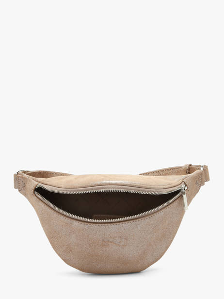 Leather Small Derby Glitter Belt Bag Nathan baume Brown n city 25GT other view 4