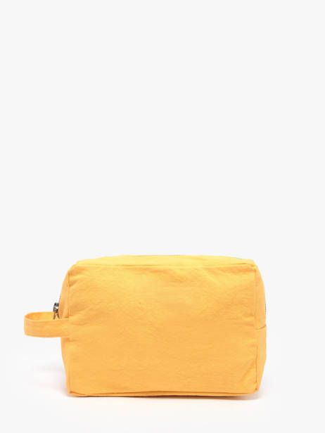 Recycled Cotton Tournelles Xl Zipped Pouch Rivedroite Yellow timeless TOURXTIM other view 2