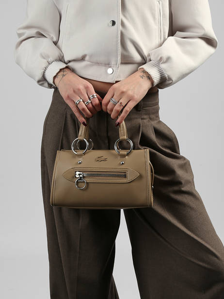 Sac Porté Main Ceclys Lacoste Beige ceclys NF5230AQ vue secondaire 1