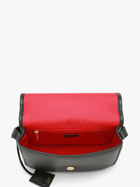 Medium Leather Victoire Crossbody Bag Lancel Black victoire A13992 other view 4