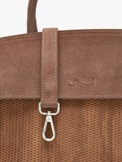 Clarita Crossbody Bag Textured Leather Nathan baume Brown nathan 18TX other view 3