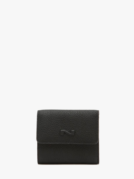 Leather Bifold Wallet Nathan baume Black original n 103N