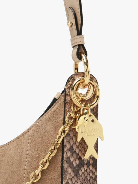 Metal Poissons Bag Charm Lancel Gold lancel plage  A14119 other view 1