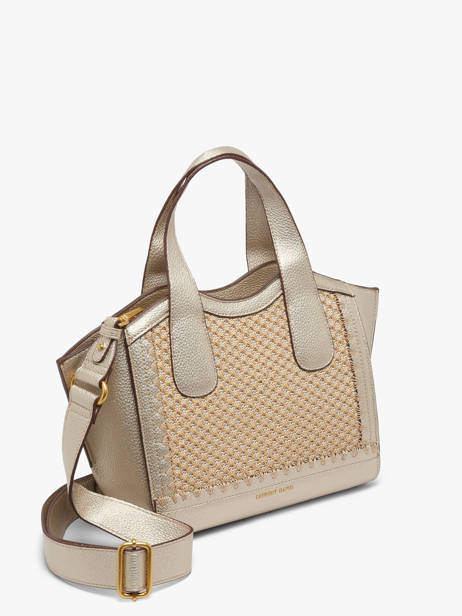 Rosalie Satchel With Strap Laurent david Gold ld bags 968 other view 2