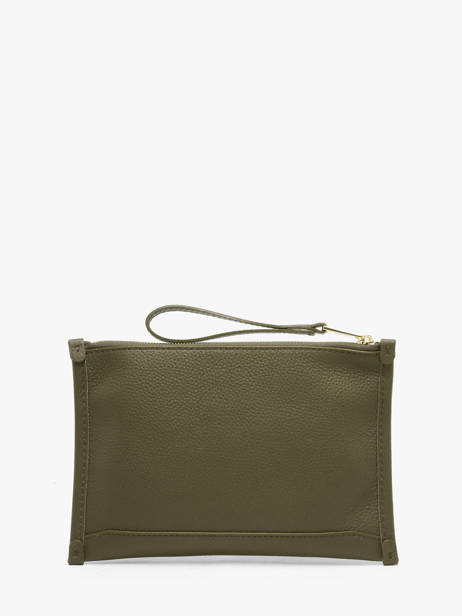Leather Jour Pouch Lancel Green jour A13174 other view 3