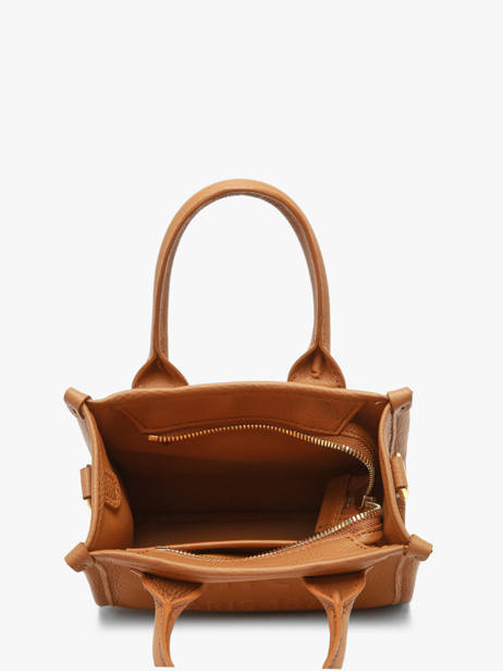 Leather Mini Jour Crossbody Bag Lancel Brown jour A14078 other view 4