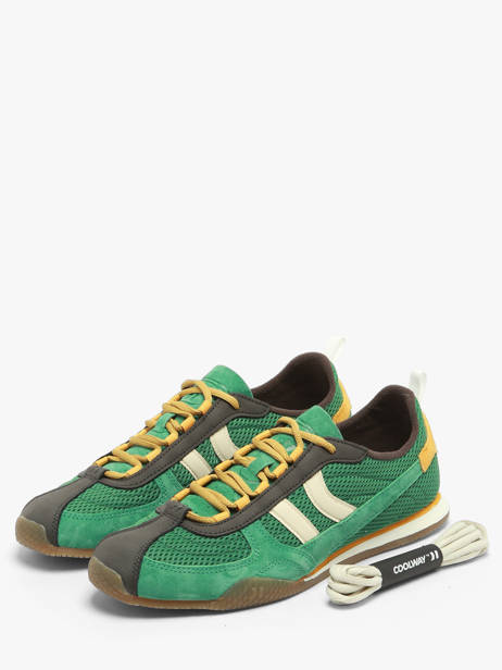 Sneakers In Leather Coolway Green men 8663808 other view 2